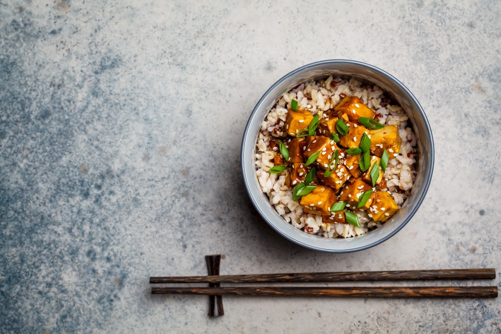 Tofu fried rice is a great and easy recipe