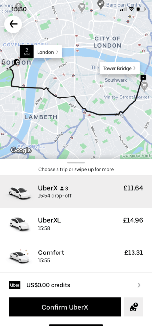 Uber app best apps for London travel