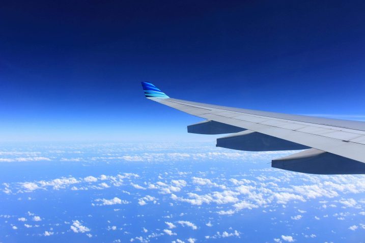 Flight Window seat view